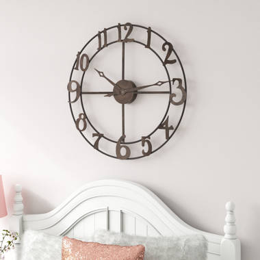 Howard Miller Artwell Metal Wall Clock & Reviews | Wayfair